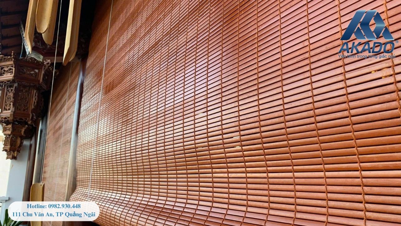 rèm tre trúc Quảng Ngãi